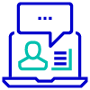 Icon representing learning with expert AIM facilitators