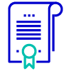 Icon representing an industry recognised AIM Microcredential